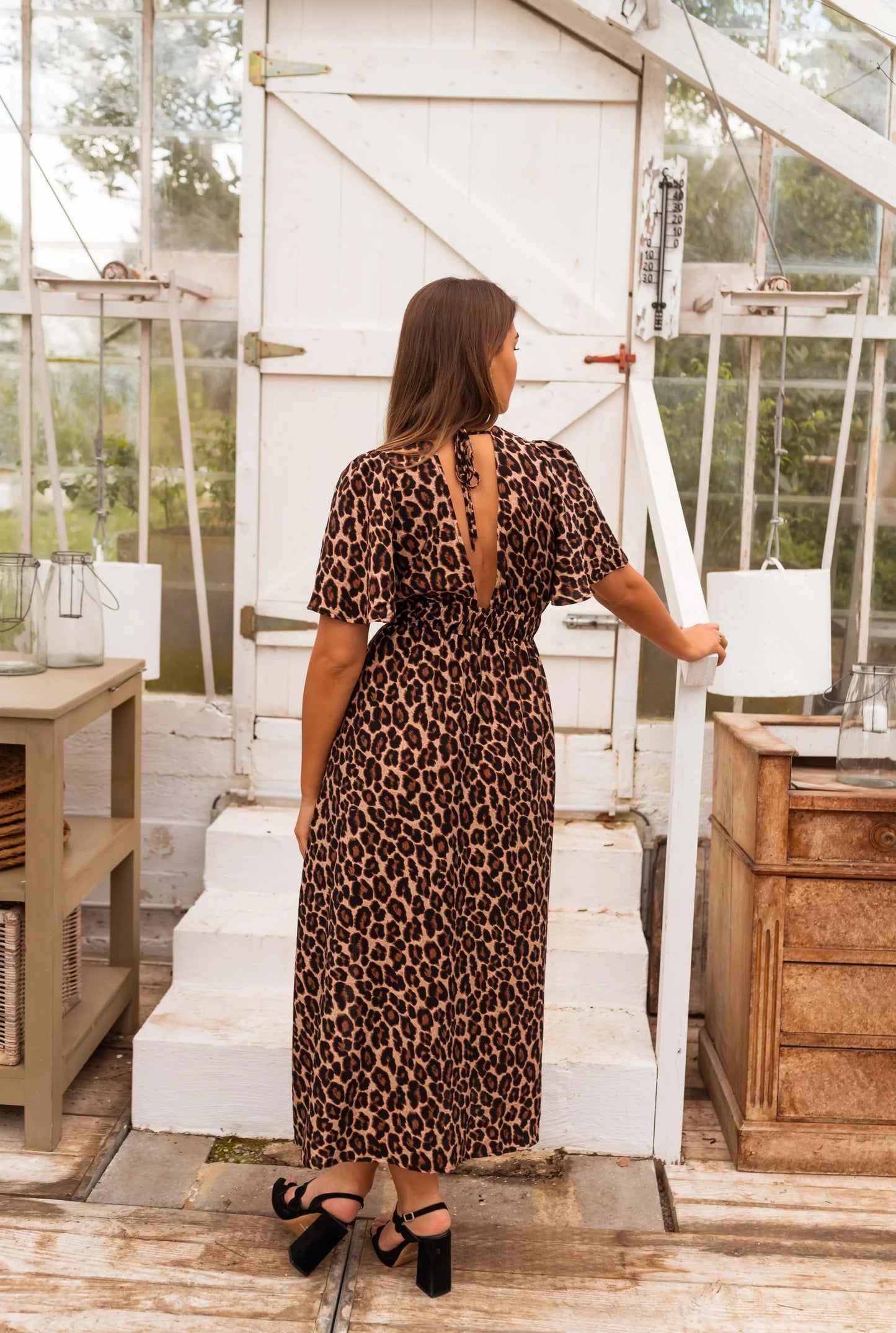 Stella | De Luipaard Maxi-jurk