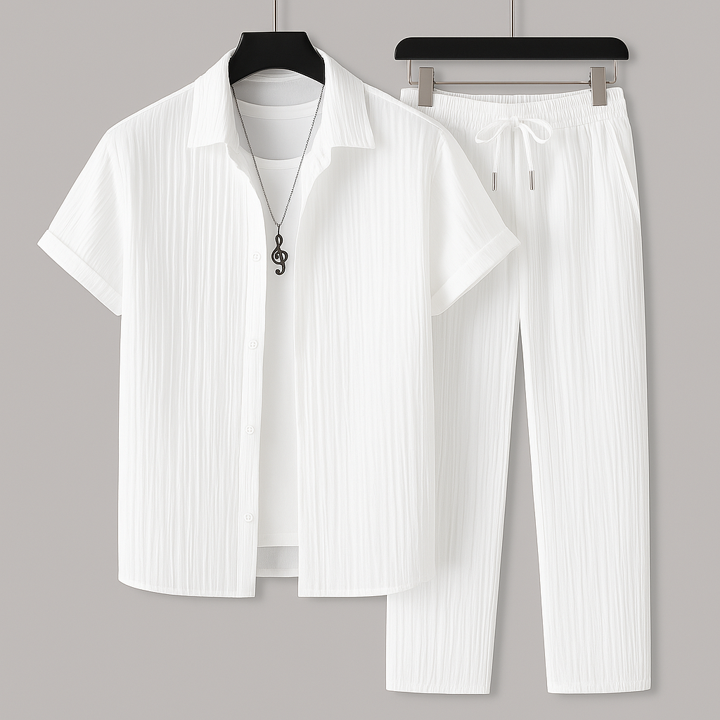 Van Der Waal™ | Casual linnen set
