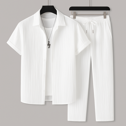 Van Der Waal™ | Casual linnen set