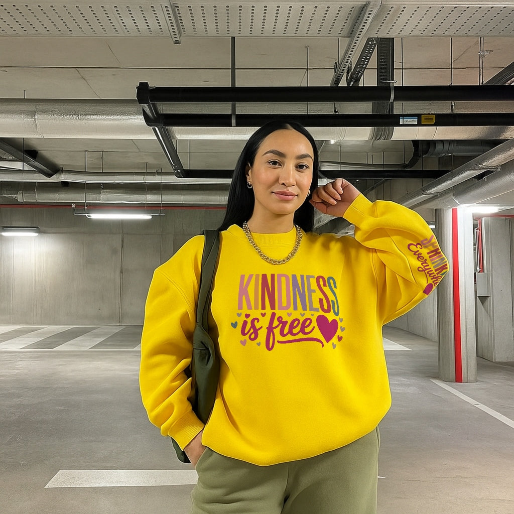 Luna™ | Sweater "Vriendelijkheid is Gratis"