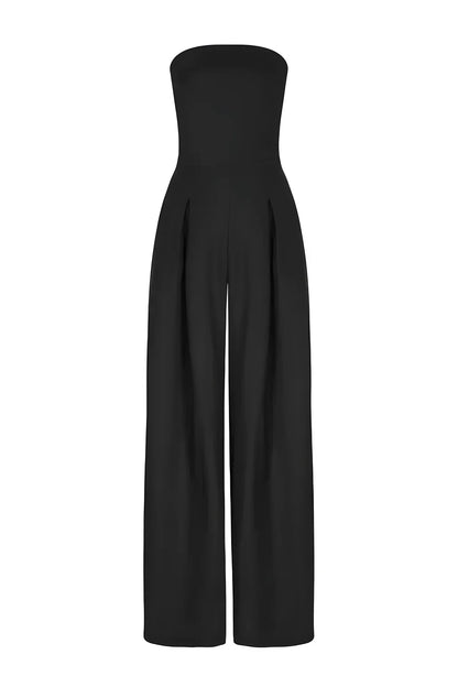 Van Der Waal Mode™ | Strapless jumpsuit
