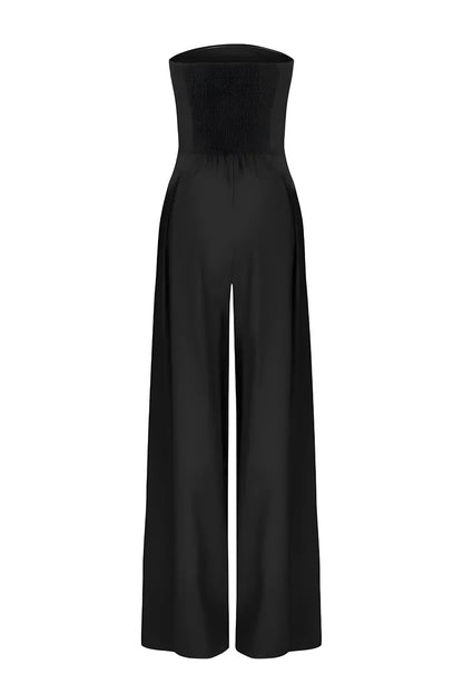 Van Der Waal Mode™ | Strapless jumpsuit